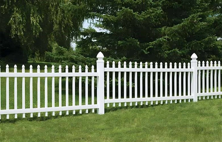 Gothic Vinyl Picket Fence